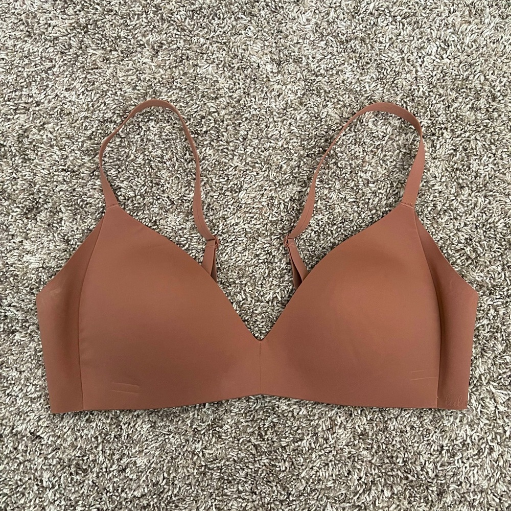lululemon take shape bra brown sports bra size 38B